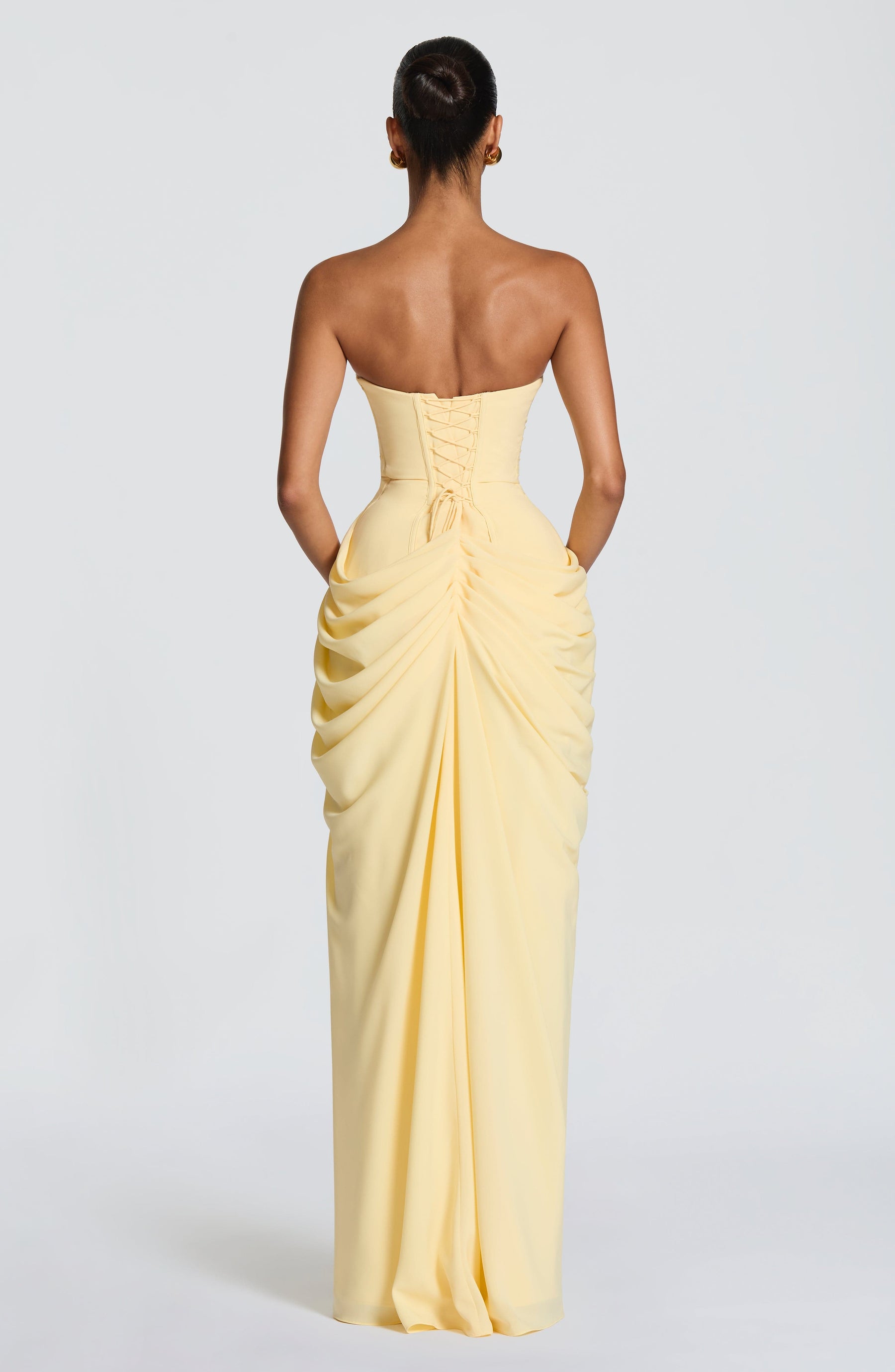 Cyra Maxi Dress - Lemon Ryvelle