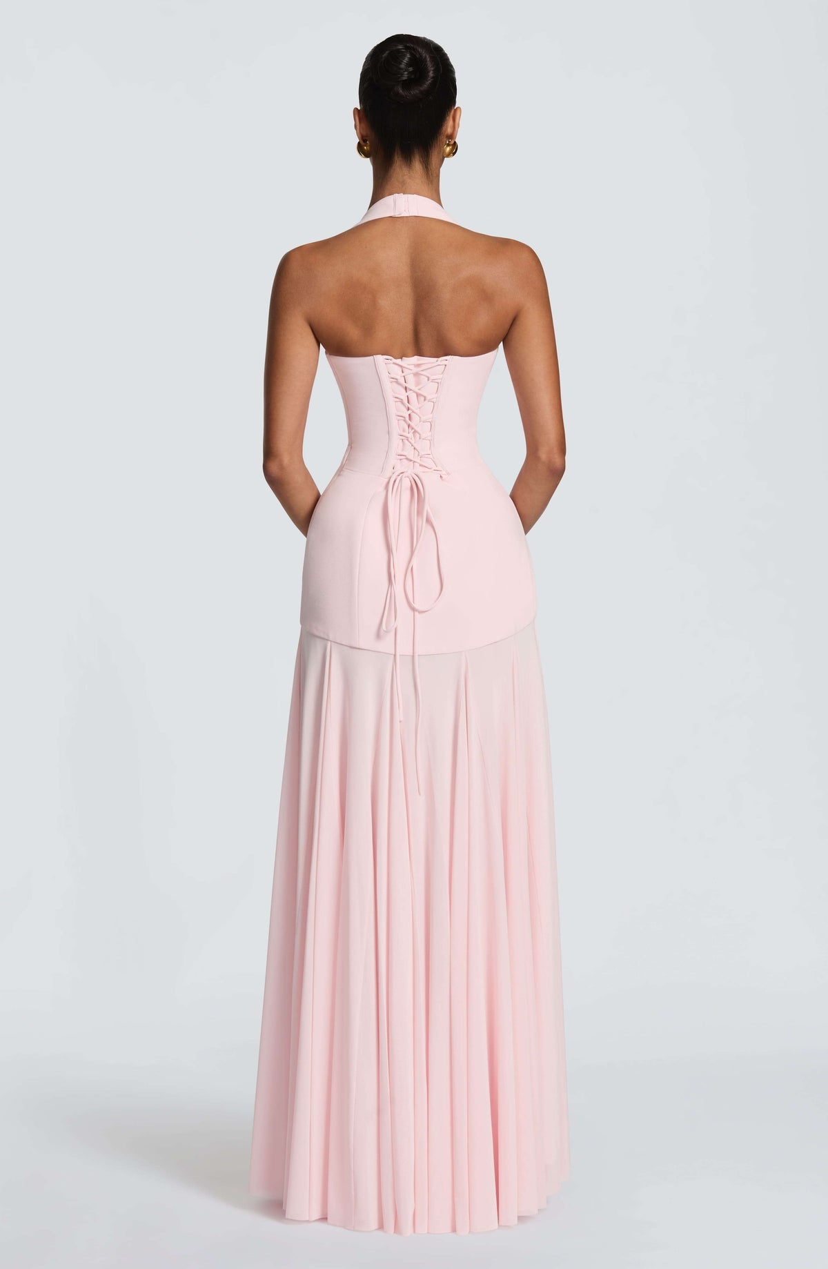 Cyrene Maxi Dress - Blush Ryvelle
