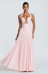 Cyrene Maxi Dress - Blush Ryvelle