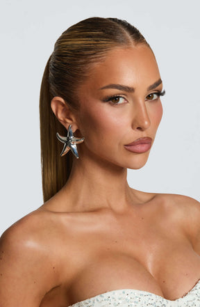Dakona Earrings - Silver Ryvelle
