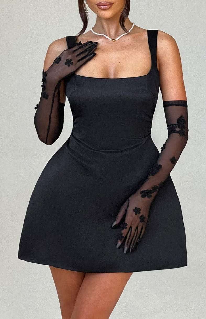 Dalary Gloves - Black Ryvelle