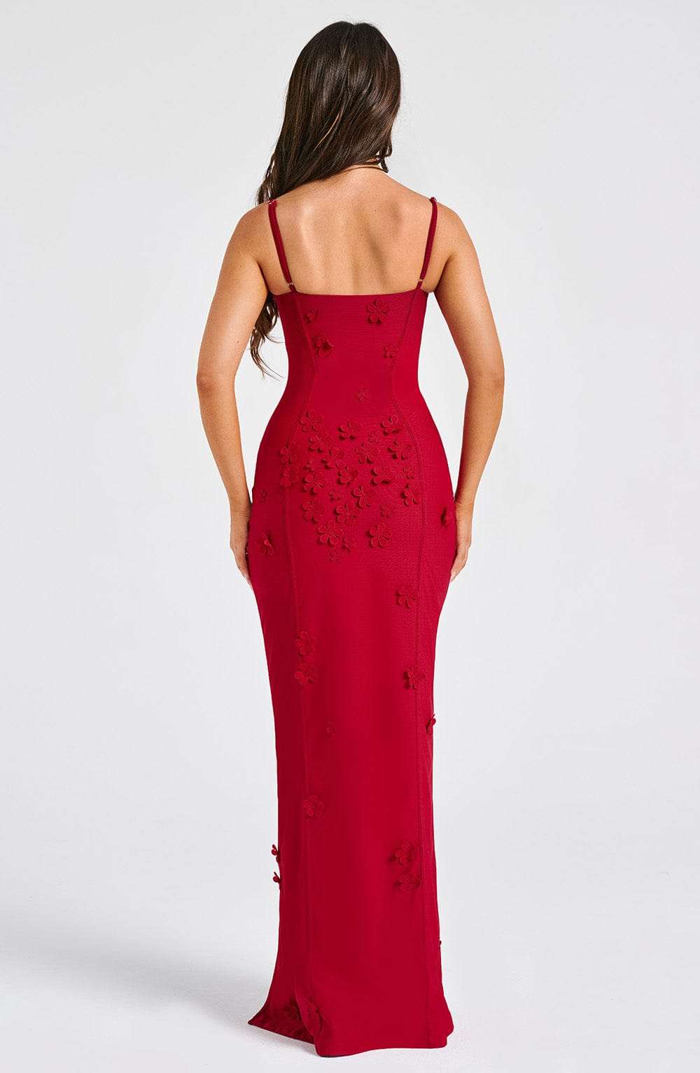 Dalary Maxi Dress - Red Lined Ryvelle