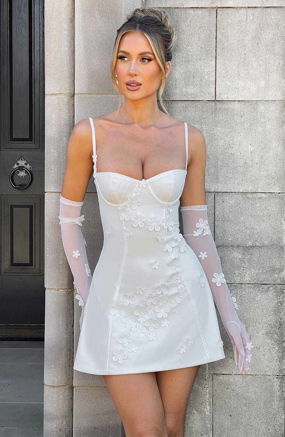 Mini-robe Dalary - Ivoire