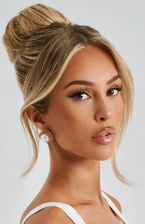 Davina Earrings - Gold Ryvelle