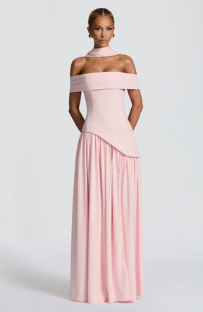 Delilah Maxi Dress - Blush Ryvelle