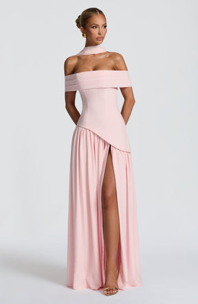 Delilah Maxi Dress - Blush Ryvelle