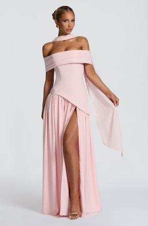 Delilah Maxi Dress - Blush Ryvelle