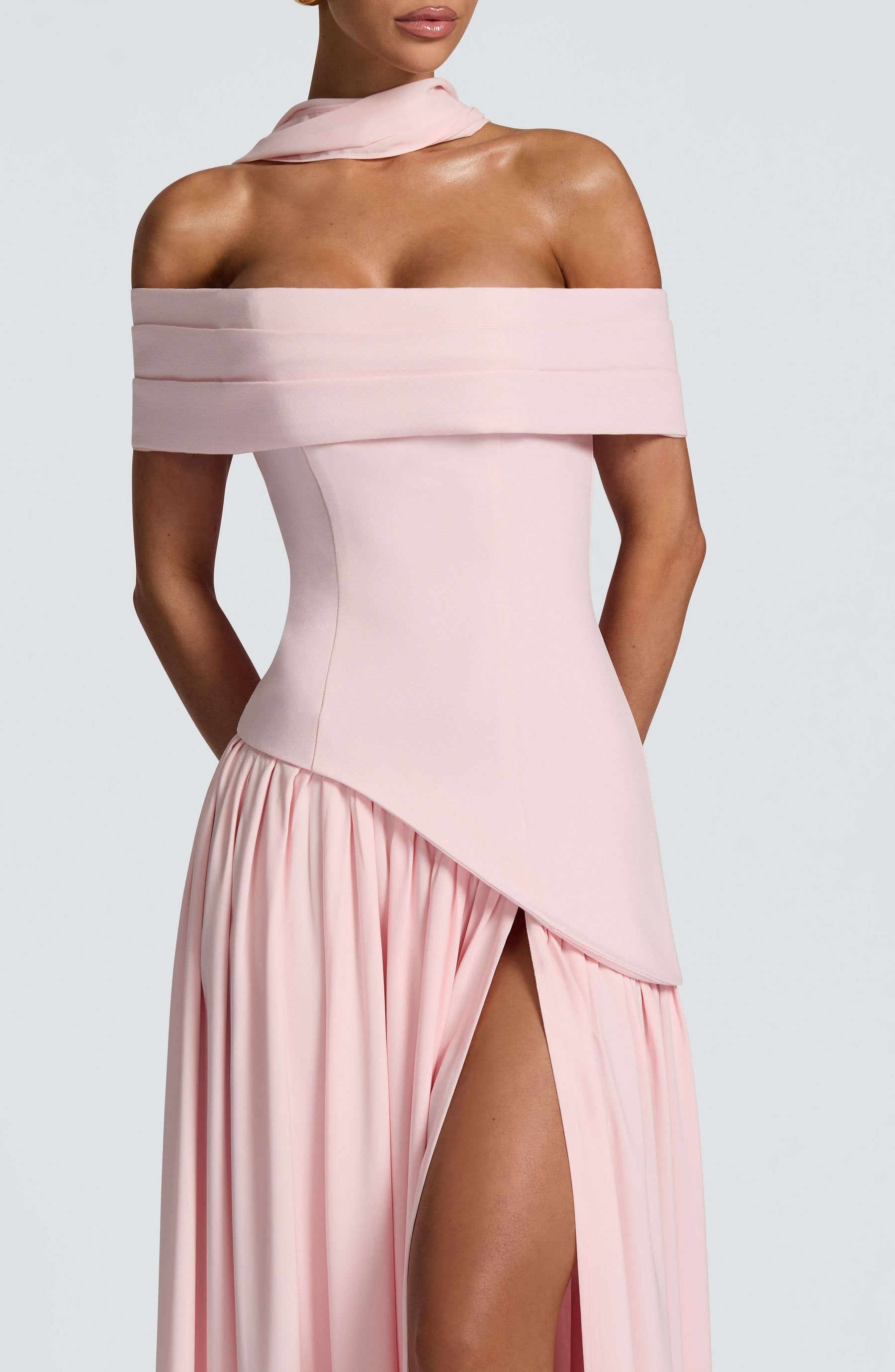 Delilah Maxi Dress - Blush Ryvelle