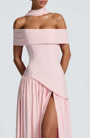 Delilah Maxi Dress - Blush Ryvelle