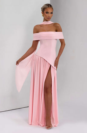 Delilah Maxi Dress - Blush Ryvelle