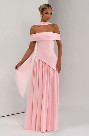 Delilah Maxi Dress - Blush Ryvelle