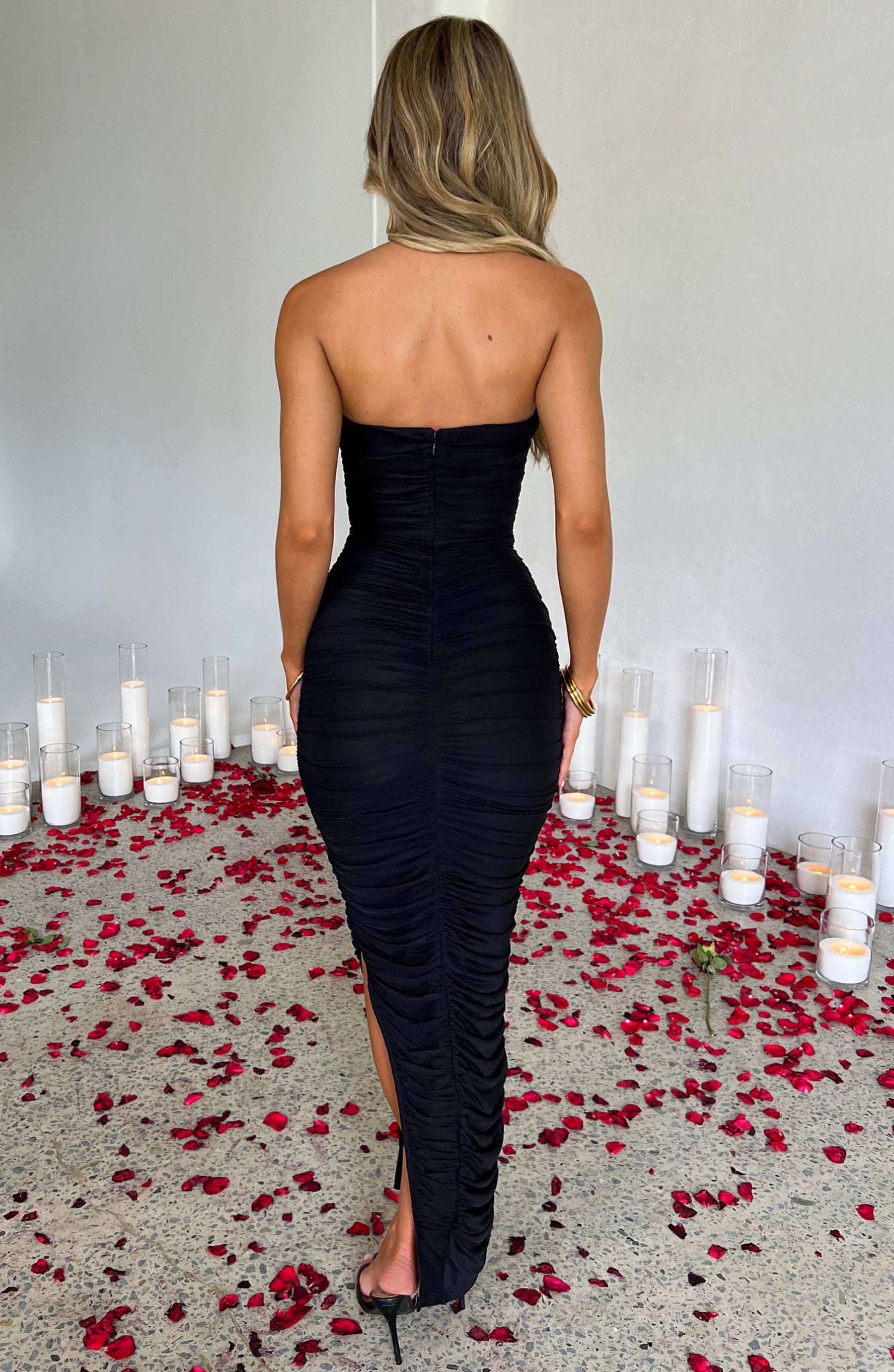 Demi Maxi Dress - Black Ryvelle