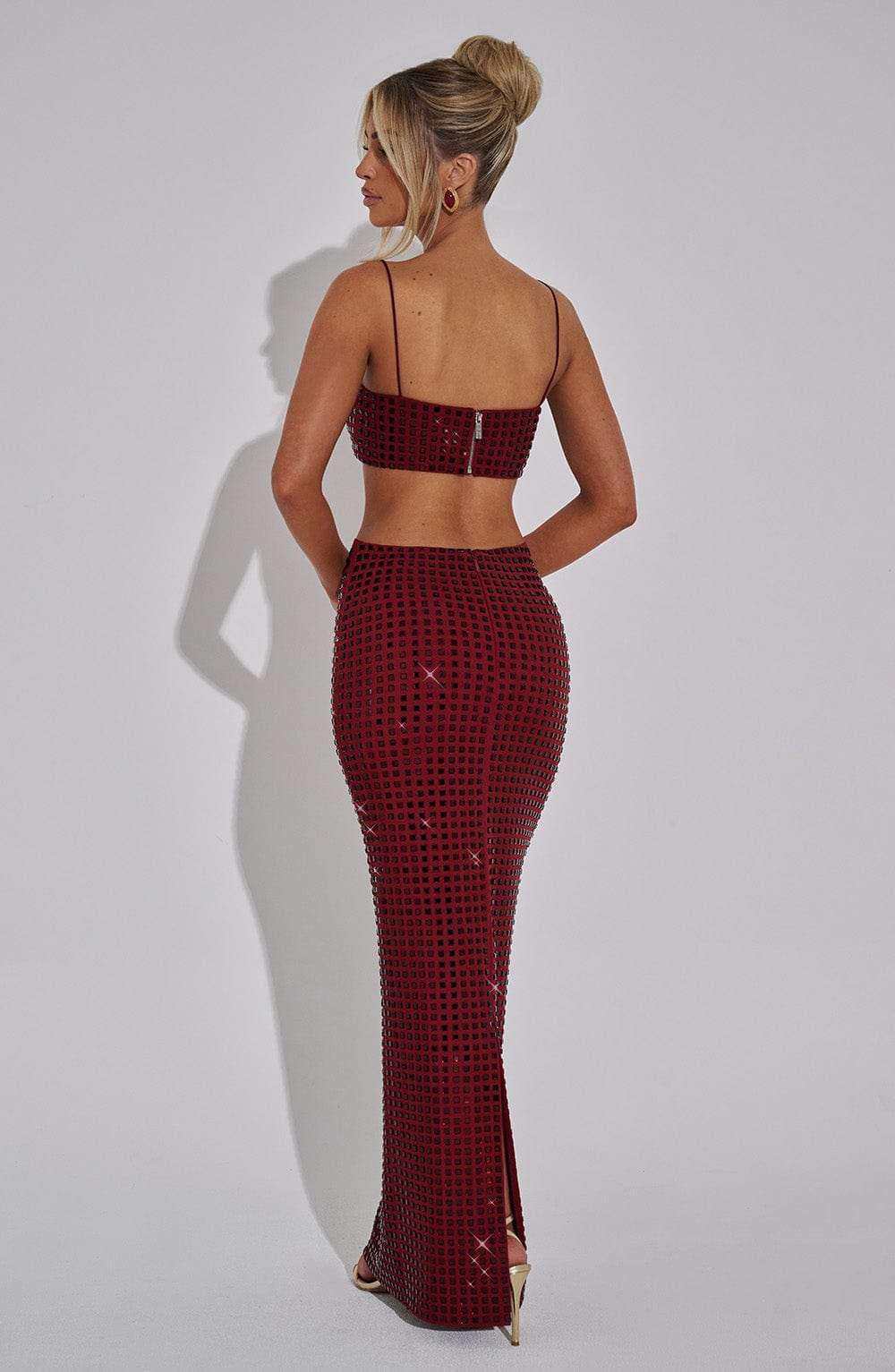Dimity Top - Wine Ryvelle