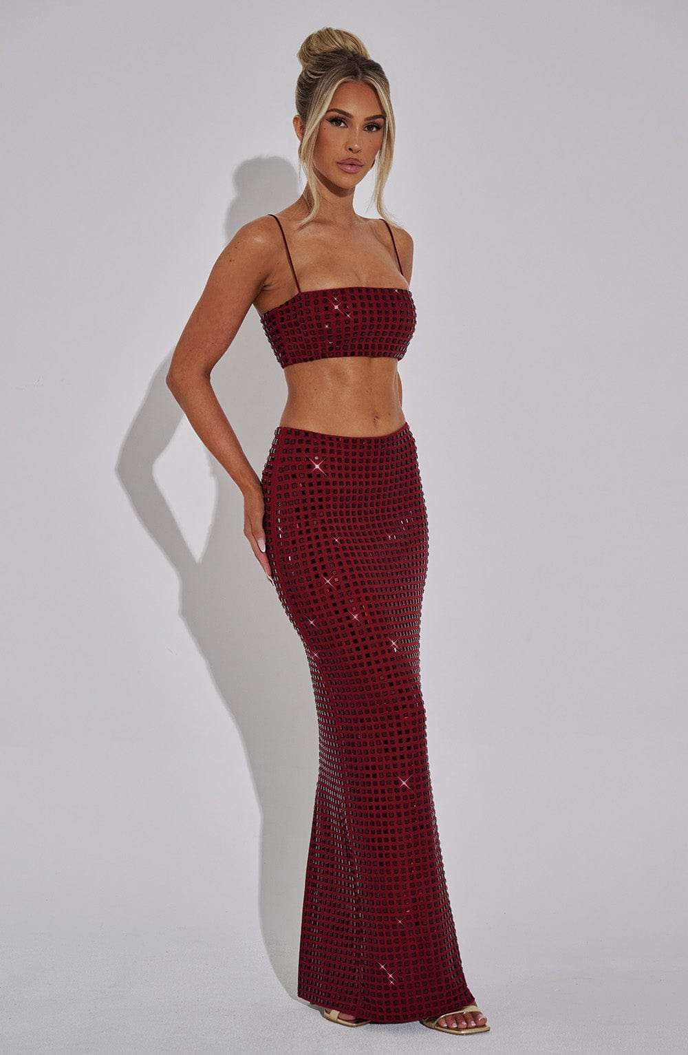 Dimity Top - Wine Ryvelle