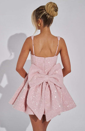 Dorothy Mini Dress - Blush Ryvelle