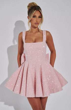 Dorothy Mini Dress - Blush Ryvelle