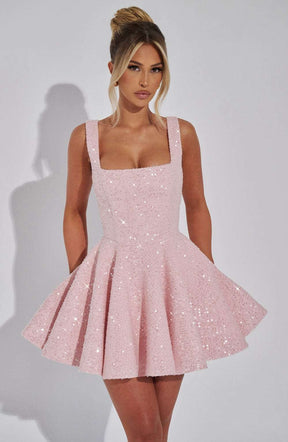 Dorothy Mini Dress - Blush Ryvelle