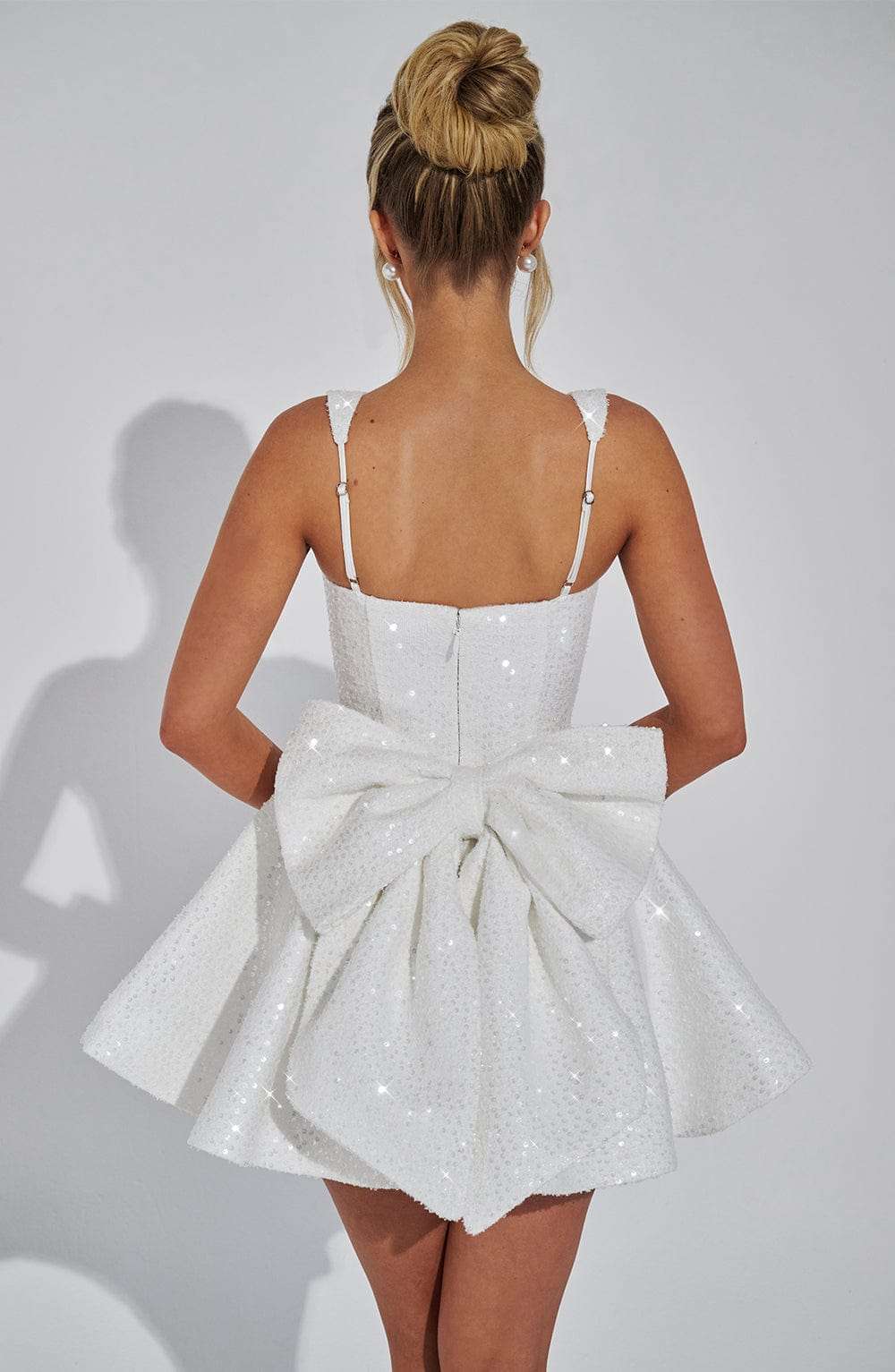 Dorothy Mini Dress - Ivory Ryvelle