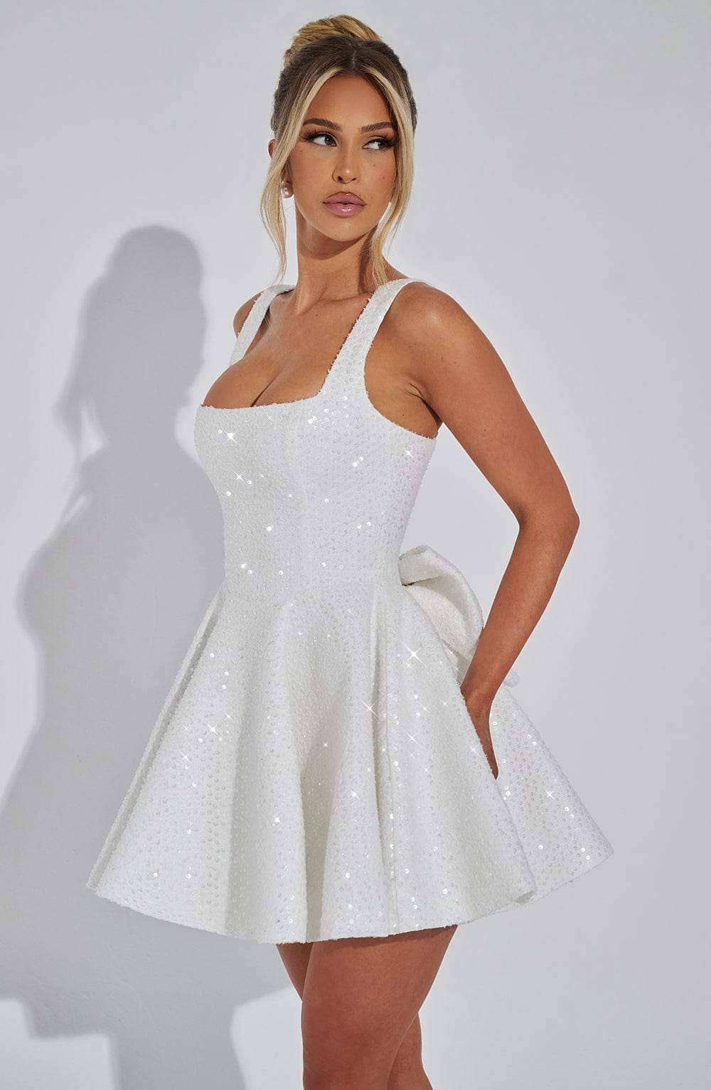 Dorothy Mini Dress - Ivory Ryvelle