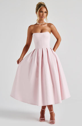 Robe Midi Edith - Blush