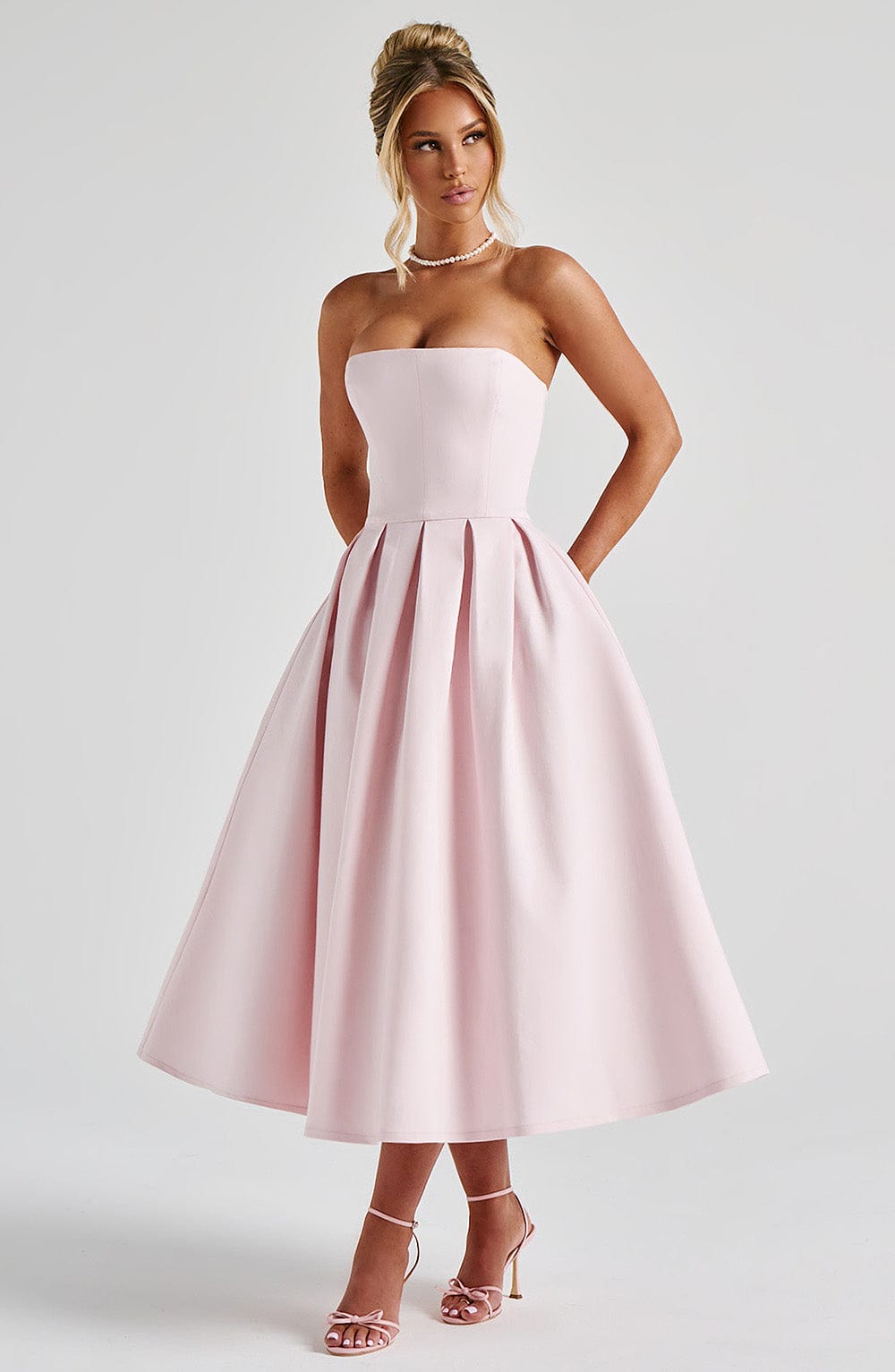 Robe Midi Edith - Blush