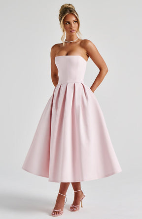 Robe Midi Edith - Blush