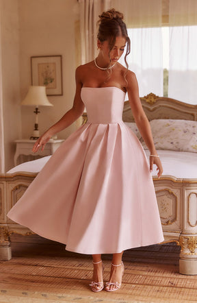 Robe Midi Edith - Blush