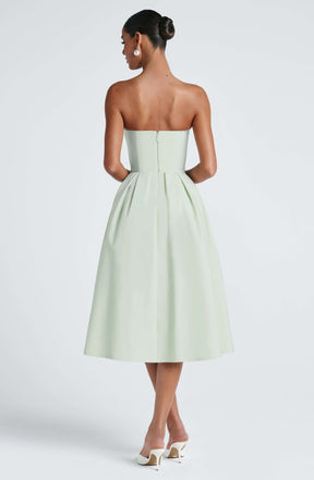 Edith Midi Dress - Mint Ryvelle