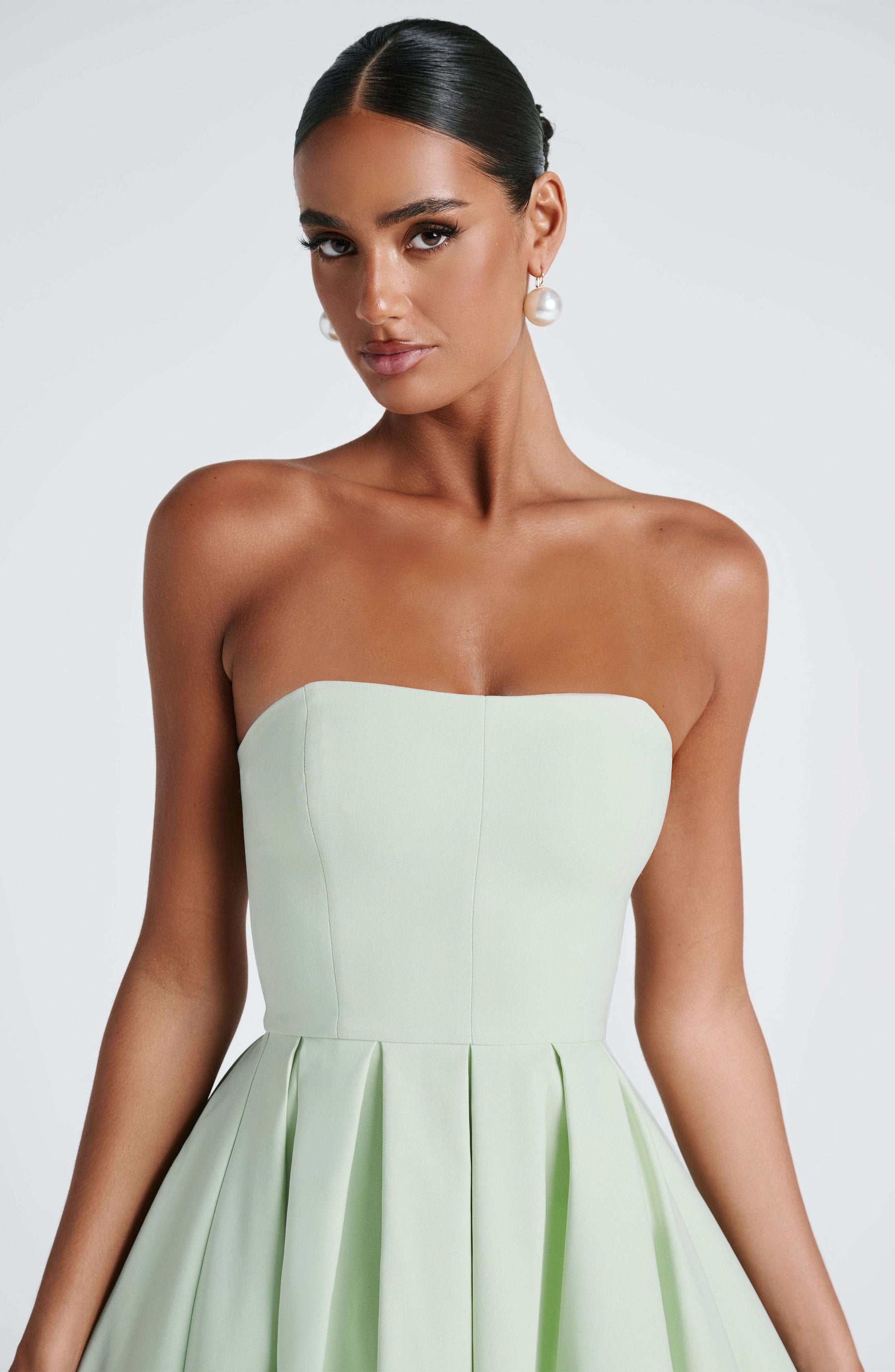 Edith Midi Dress - Mint Ryvelle