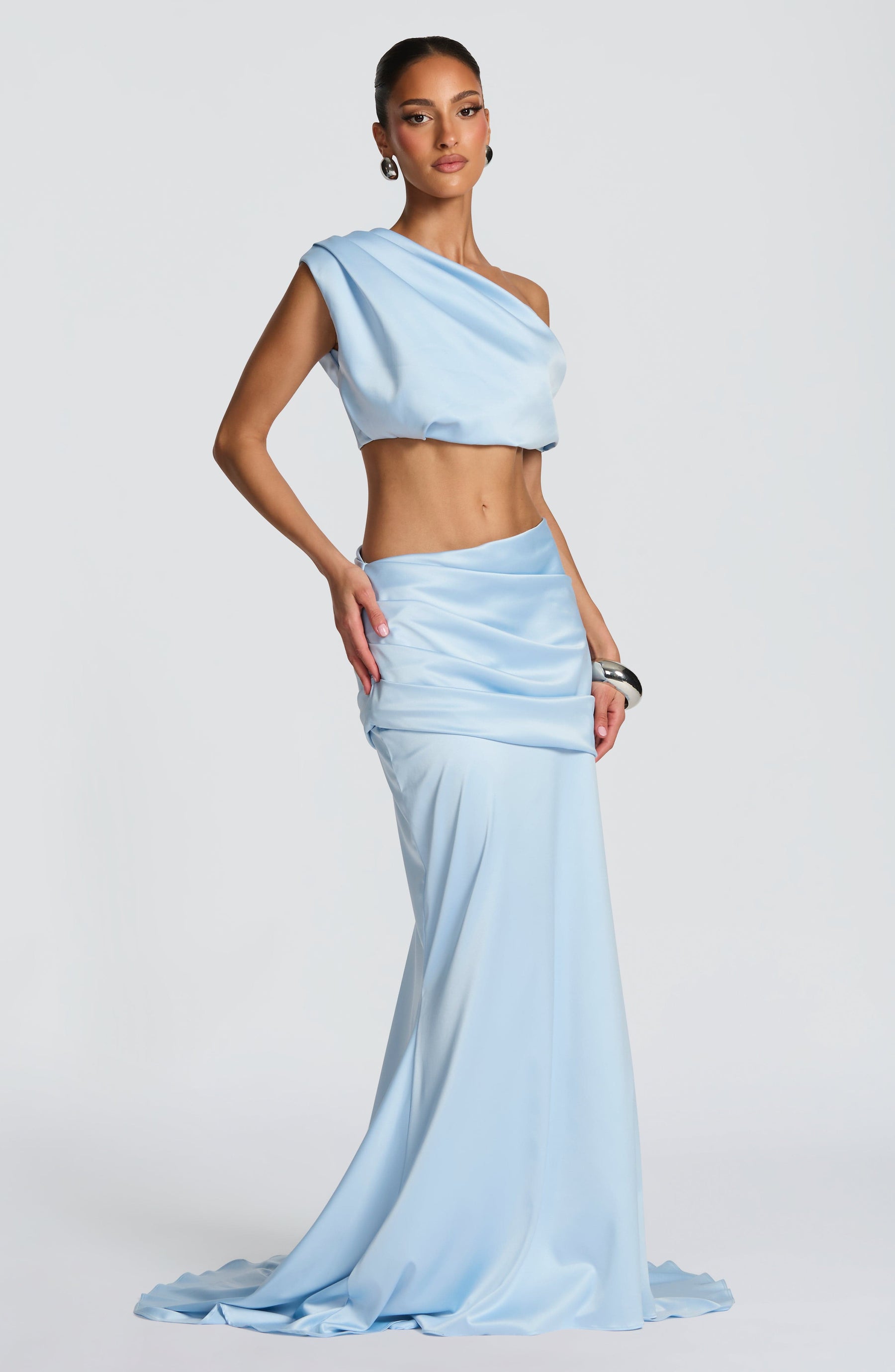 Edwina Top - Glacier Blue Ryvelle