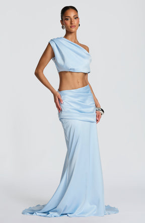 Edwina Top - Glacier Blue Ryvelle