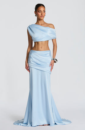 Edwina Top - Glacier Blue Ryvelle