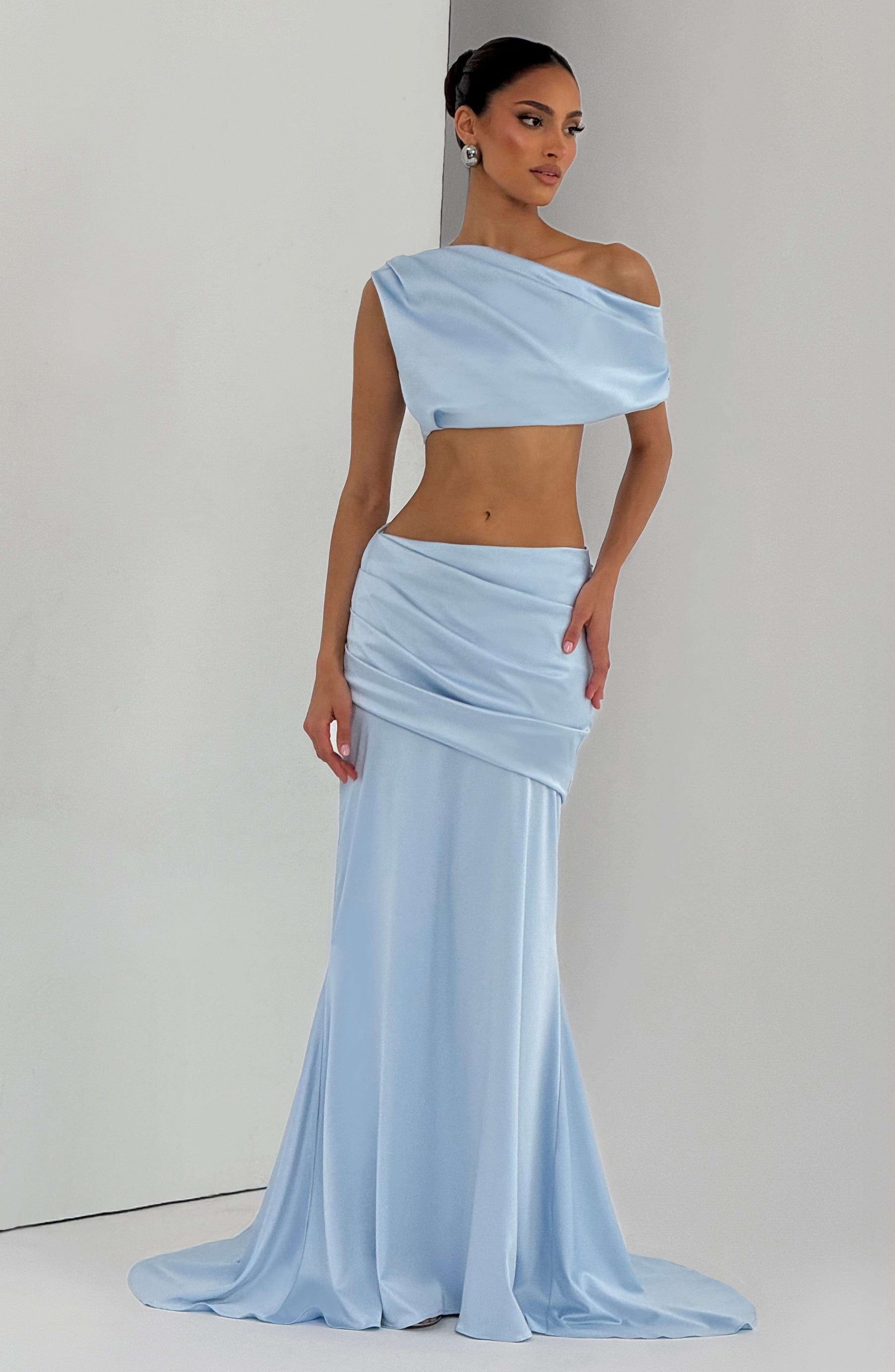 Edwina Top - Glacier Blue Ryvelle