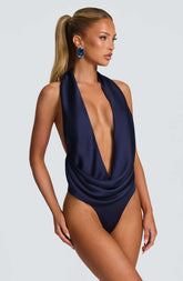 Eleni Bodysuit - Navy Ryvelle