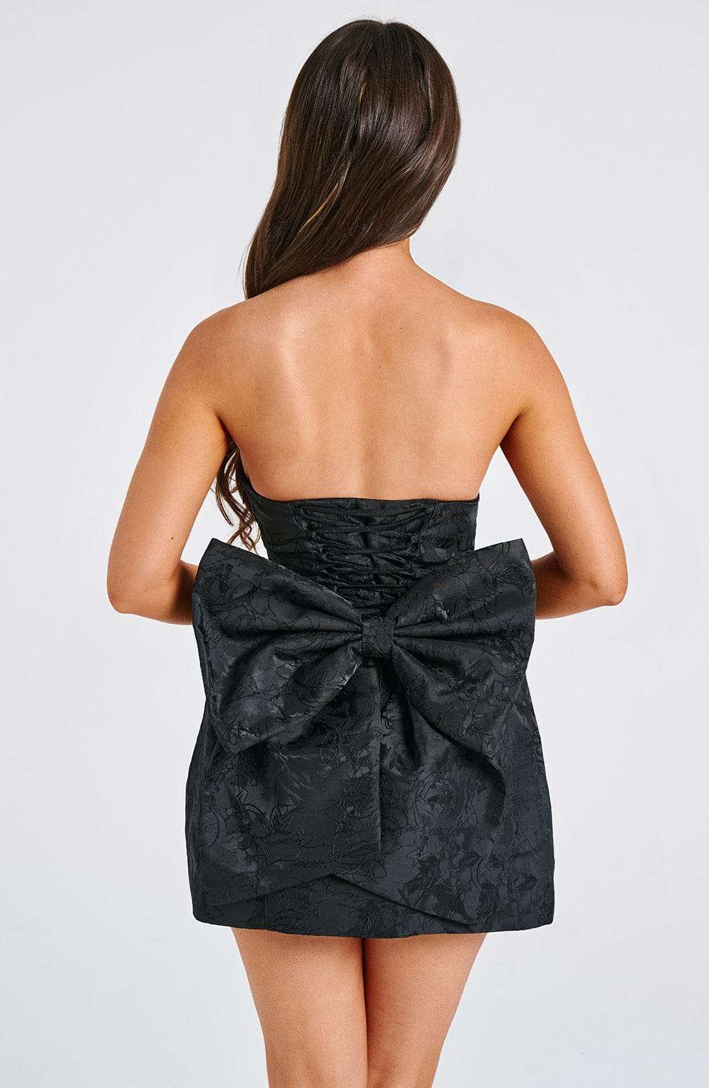 Elenora Mini Dress - Black Ryvelle