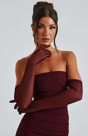 Eli Gloves - Cherry Lacquer Ryvelle