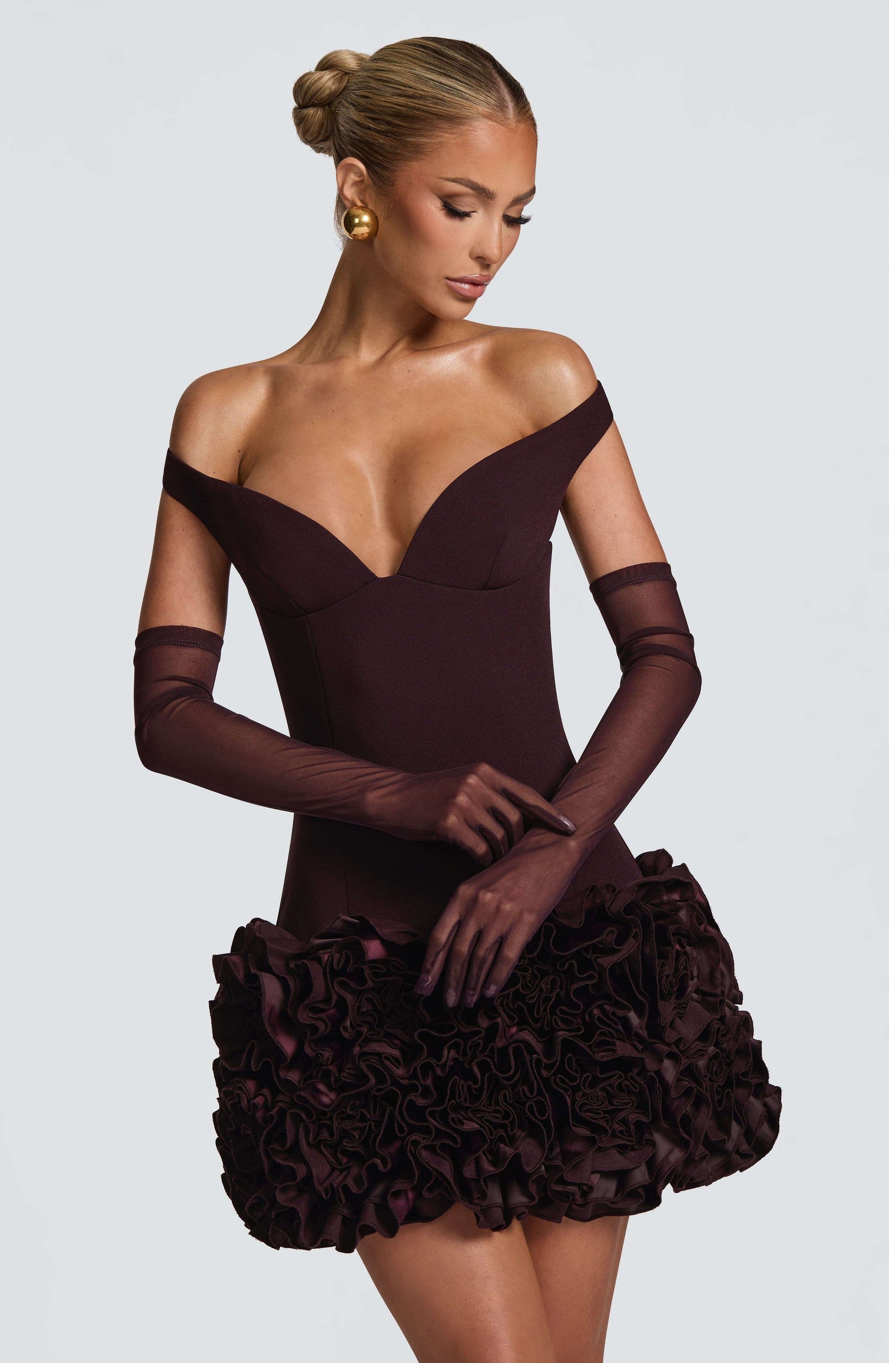 Eli Gloves - Plum Ryvelle