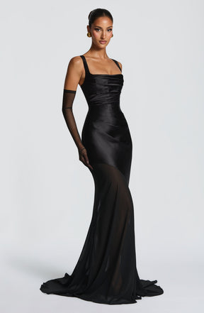 Eliza Gown - Black Ryvelle