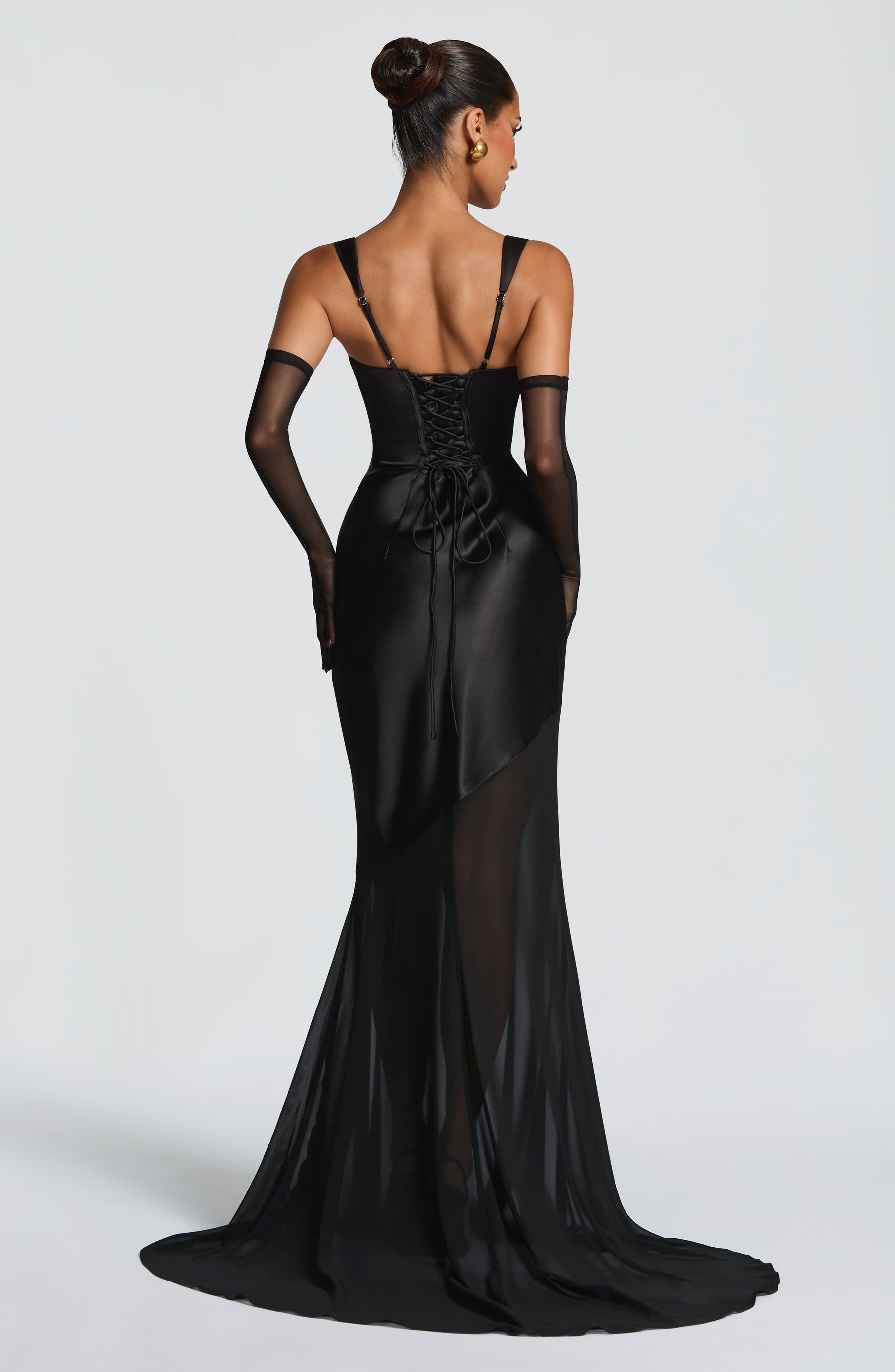 Eliza Gown - Black Ryvelle