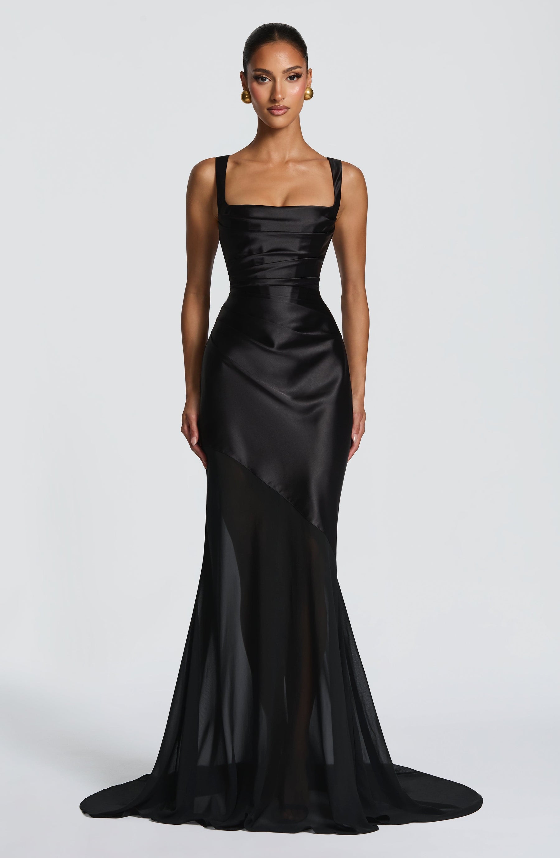 Eliza Gown - Black Ryvelle