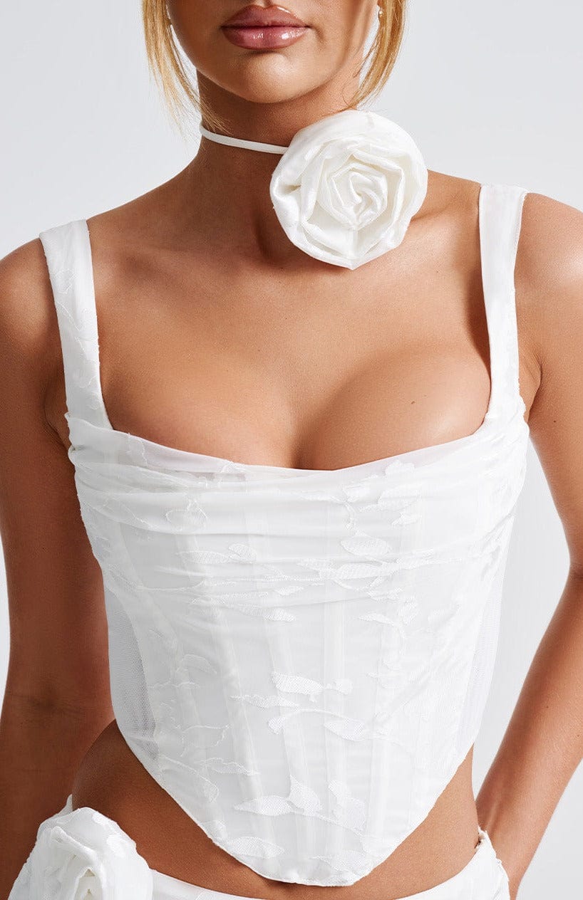 Elizabeth Blumen-Choker - Elfenbein