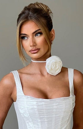 Elizabeth Blumen-Choker - Elfenbein