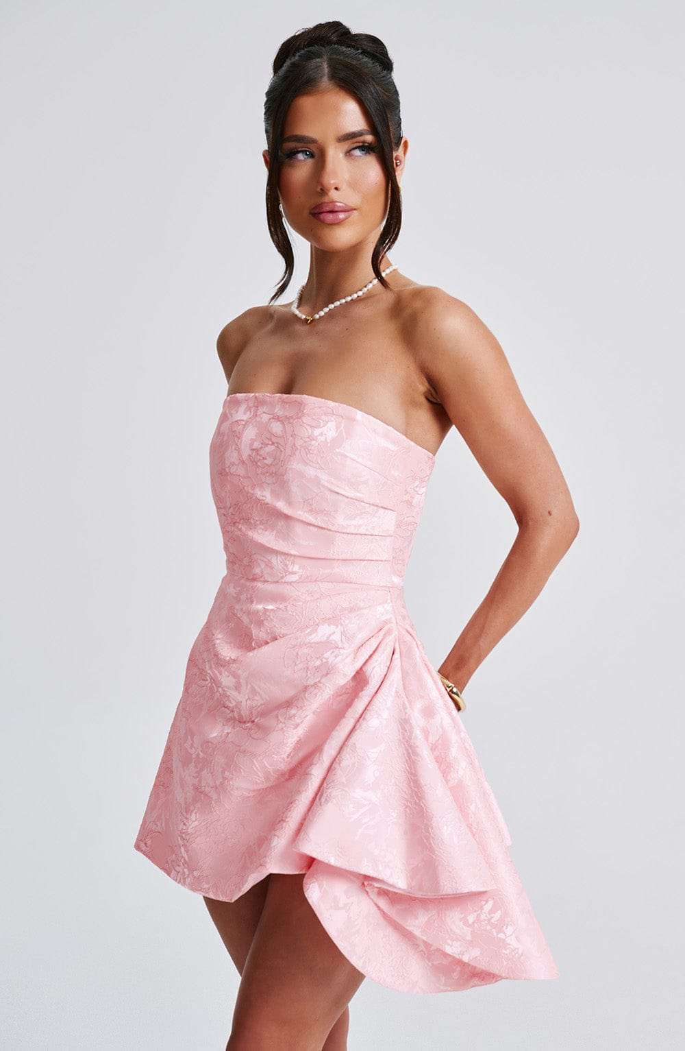 Elodie Playsuit - Blush Ryvelle