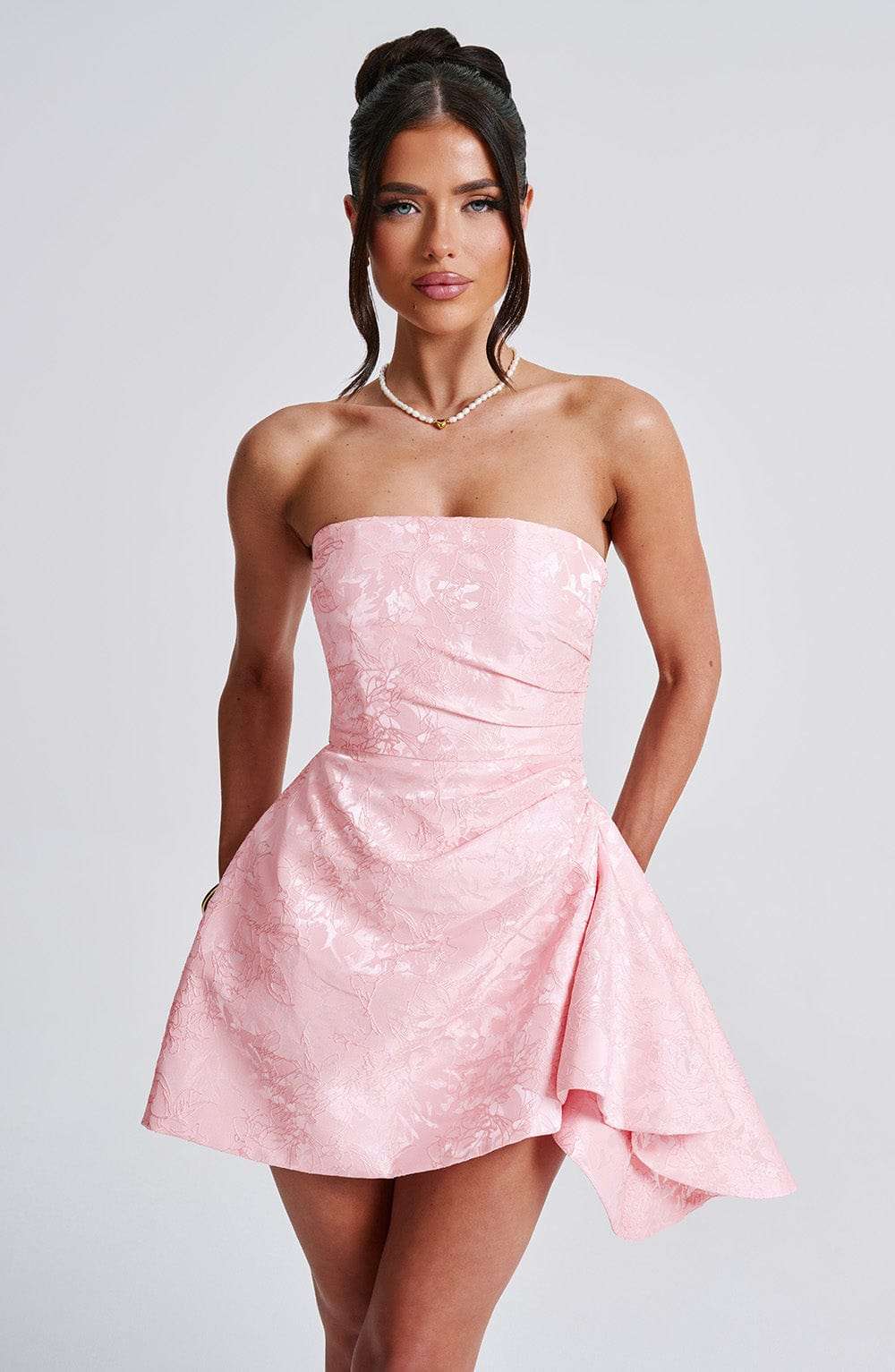 Elodie Playsuit - Blush Ryvelle