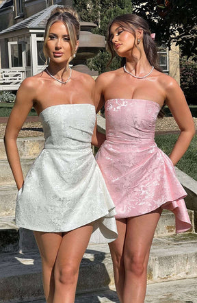 Elodie Playsuit - Blush Ryvelle