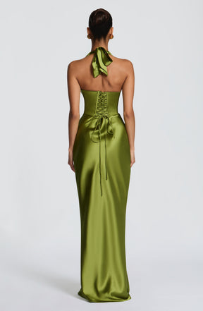 Elowen Maxi Dress - Olive Ryvelle