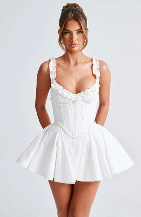 Elva Playsuit - Ivory Ryvelle