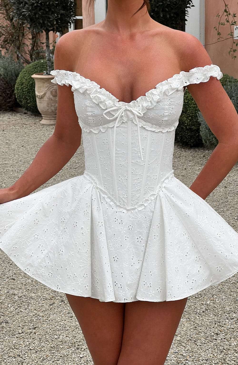 Elva Playsuit - Ivory Ryvelle