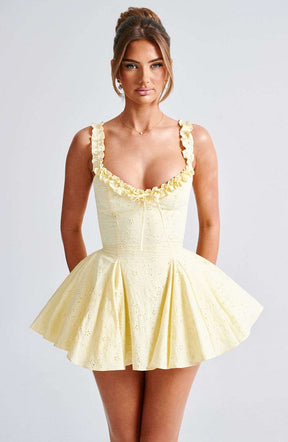 Elva Playsuit - Lemon Ryvelle