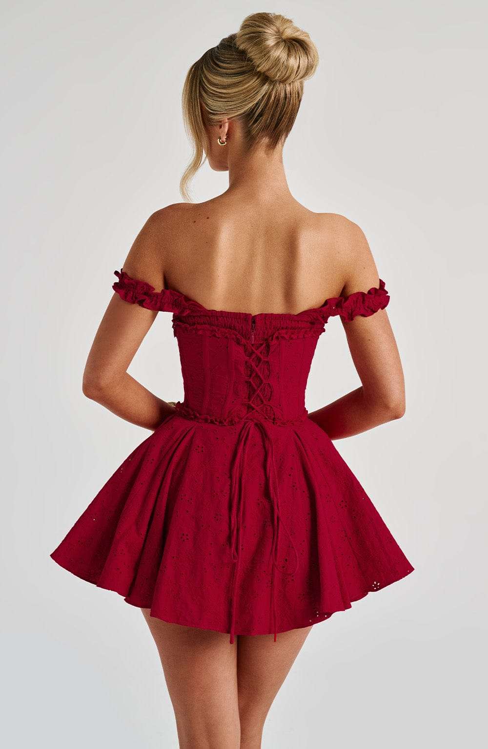 Elva Playsuit - Red Ryvelle